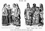 Planche 109b Fin du XIXe Siecle - Habits Traditionnels Russe - Late 19Th Century - Russian Folk Dress.jpg